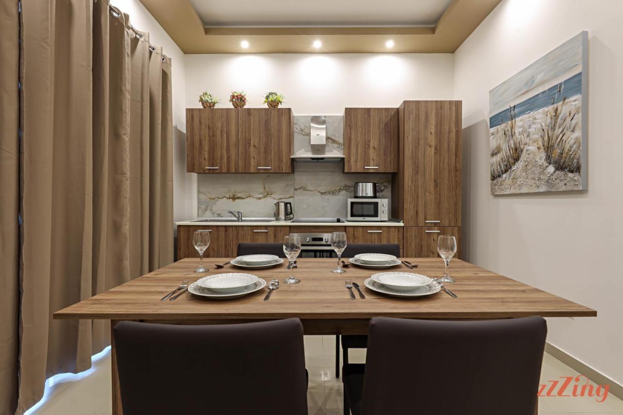 Gem Beachfront Apt With Amazing Bay And Sea Views Бирзеббуджа Экстерьер фото